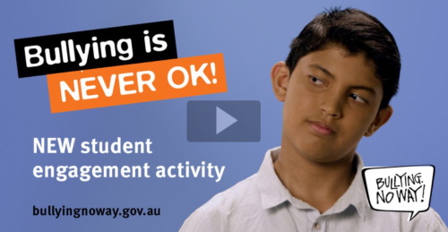 Watch the Bullying is Never Ok! video