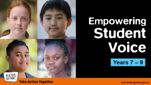 Empowering student voice - Years 7–9